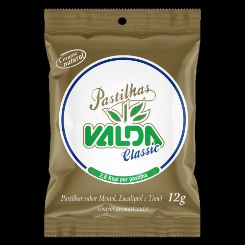 Pastilhas Valda Classic Sachê 12g