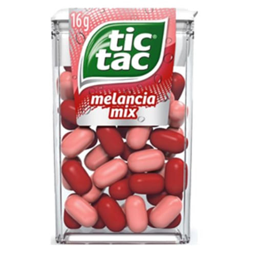 Tic Tac Pastilhas Sabor Melancia Mix 16g