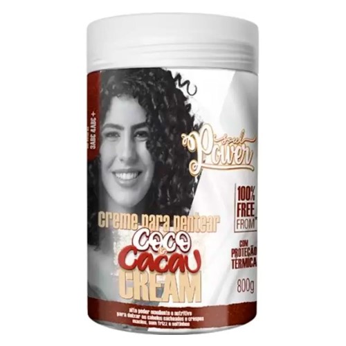 Creme De Pentear Soul Power Coco E Cacau Cream 800g