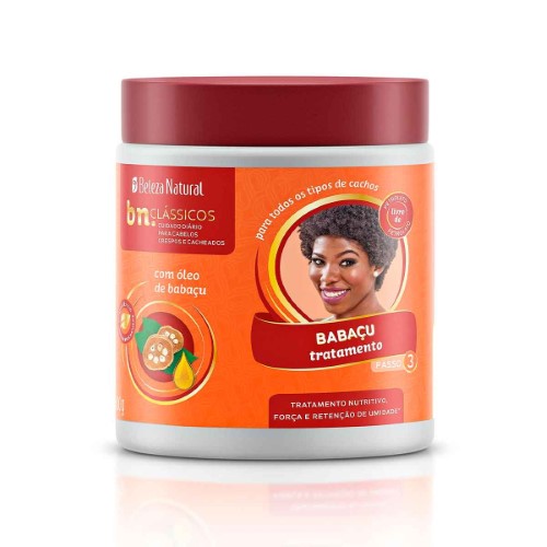 Tratamento Capilar Beleza Natural Clássicos Babaçu com 500g