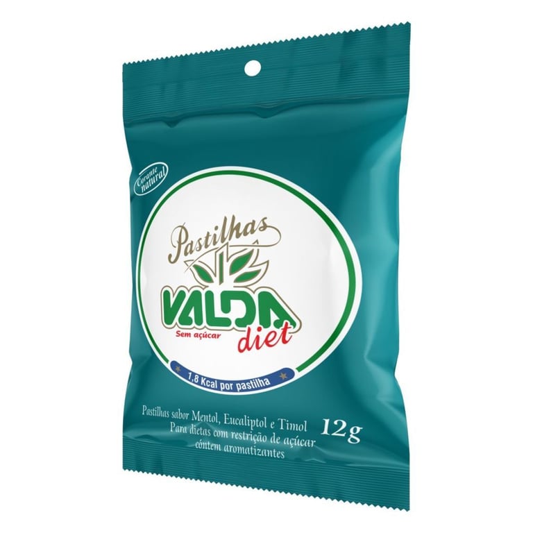 Pastilha Diet Valda Sachê 12g