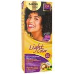 Tintura Salon Line Light Color 2.0 Preto com 1 Unidade