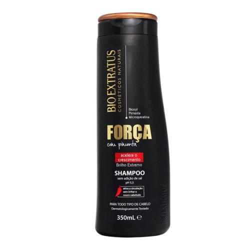 Shampoo Bio Extratus Força com Pimenta com 350ml