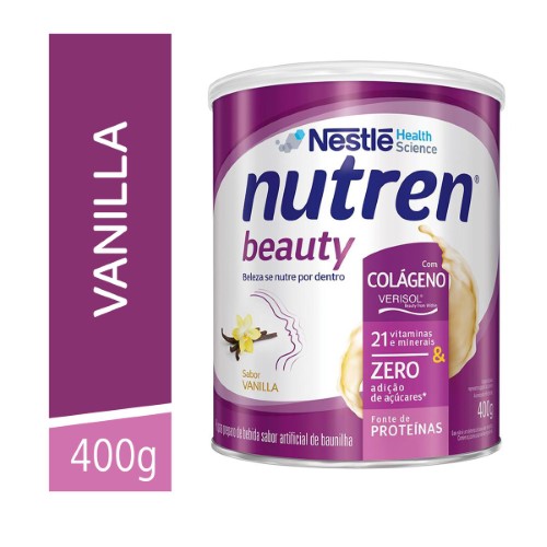 Suplemento Alimentar Nestlé Nutren Beauty Vanilla 400g