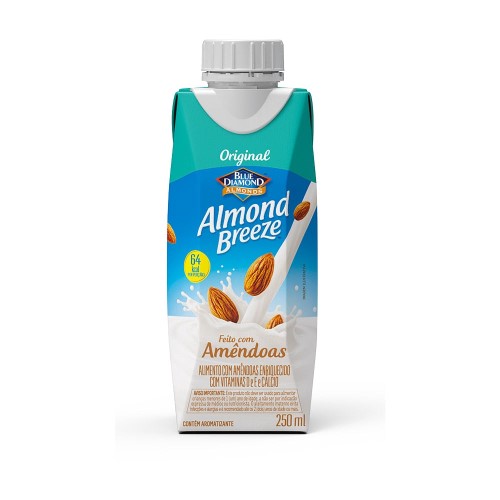 Alimento Com Amêndoas Almond Breeze Original 250ml