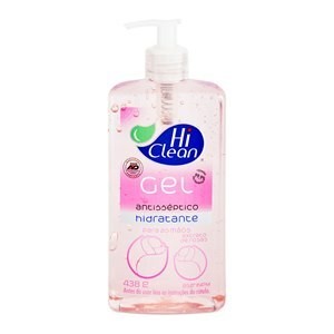 Gel Antisséptico Hi Clean Extrato De Rosas 438g