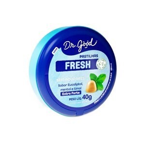 Pastilhas Dr. Good Fresh Eucaliptol, Mentol e Timol Extra Forte 40g