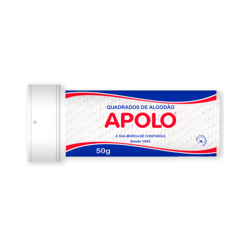 Algodão Quadrado Apolo 50g