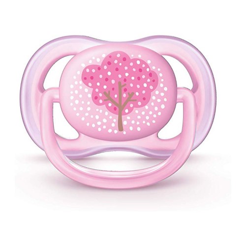 Chupeta Avent Ultra Air Unitária Árvore Rosa 0-6m