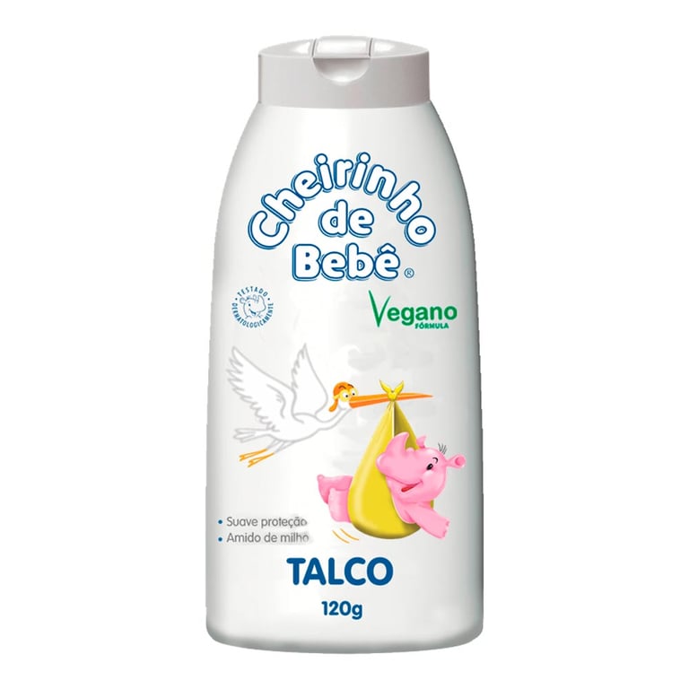 Talco Cheirinho de Bebê 120g