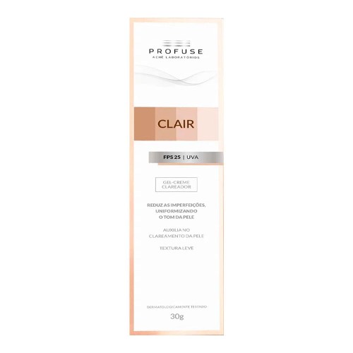 Gel Creme Clareador Profuse Clair 30g