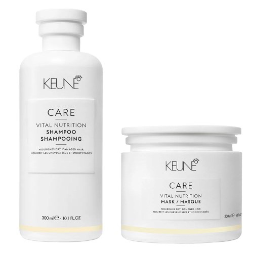 Keune Vital Nutrition Kit - Shampoo + Máscara