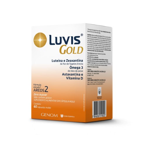 Suplemento Alimentar Luvis Gold 60 Cápsulas Moles