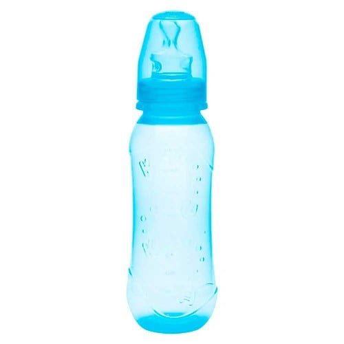 Mamadeira Kuka Aquarela com Bico Ortodôntico Azul 250ml 1466