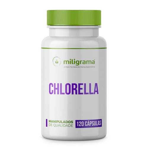 Chlorella 500mg 120 Cápsulas