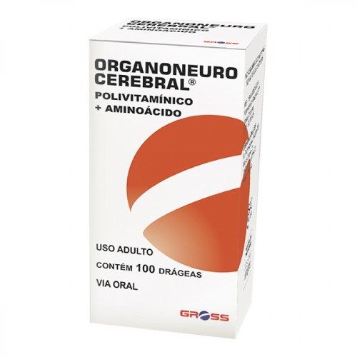 Organoneuro Cerebral Com 100 Drageas