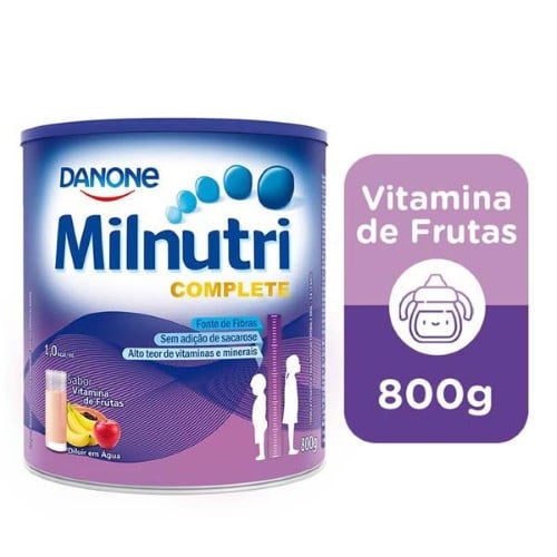 Nutrição Completa Infantil Fortini Complete Vitamina De Frutas 800g