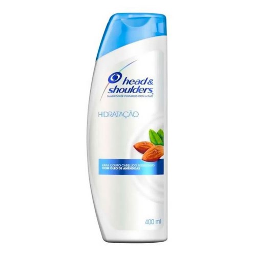 Shampoo Head & Shoulders Hidratação Com Óleo De Amêndoas 400ml