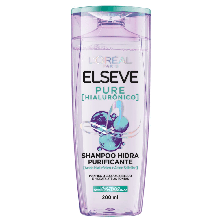 Shampoo Elseve Pure Hialurônico 200ml