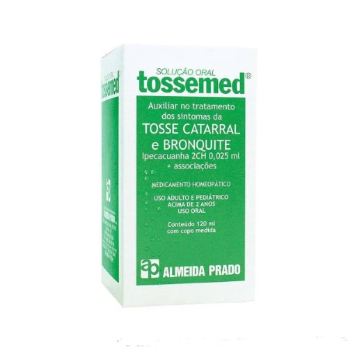 Tossemed Ipecacuanha 2CH 0,025ml + Associações Solução Oral 120ml