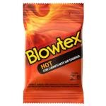 Blowtex Hot Sache Preservativo Lubrificado C/3