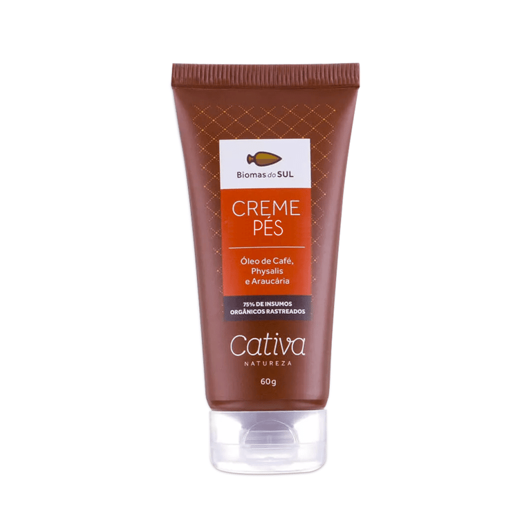 Creme Hidratante Natural para os Pés Biomas do Sul 60g – Cativa Natureza