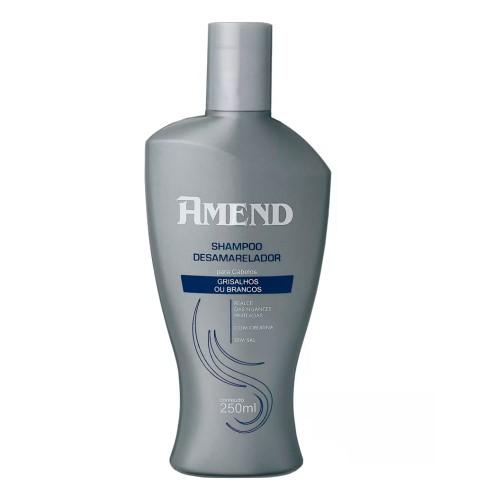 Amend Shampoo 250 Ml Desamarelador Grisalhos 668-1