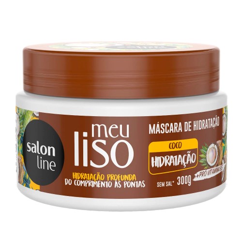 Máscara de Hidratação Salon Line Meu Liso Coco Hidratação 300g