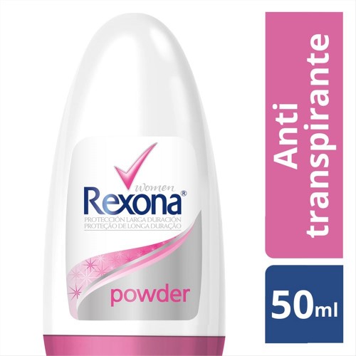 Desodorante Roll-On Rexona Feminino Powder 50ml