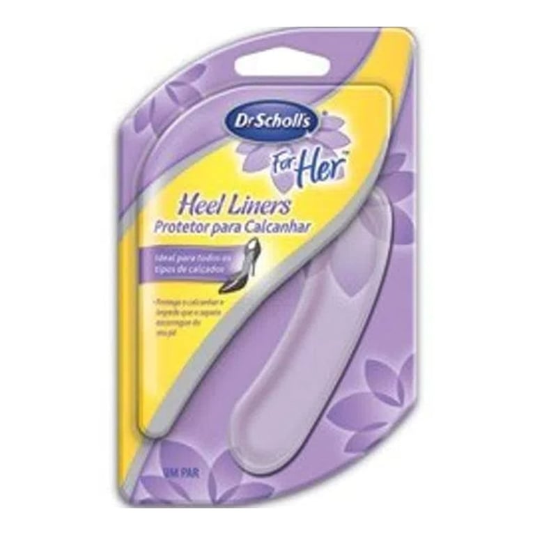 Protetor de Calcanhar Dr. Scholl Tiras em Gel com 1 par