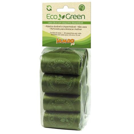 Refil Cata-caca Eco Green Jambo - 8 Rolos