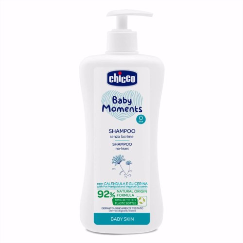 Shampoo Infantil Chicco Baby Moments Sem Lagrimas 500ml