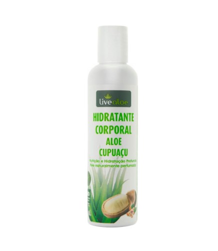 Hidratante Corporal Natural Aloe Cupuaçu 200ml – Livealoe