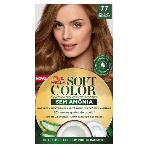 Tintura Soft Color 77 Marrom Dourado