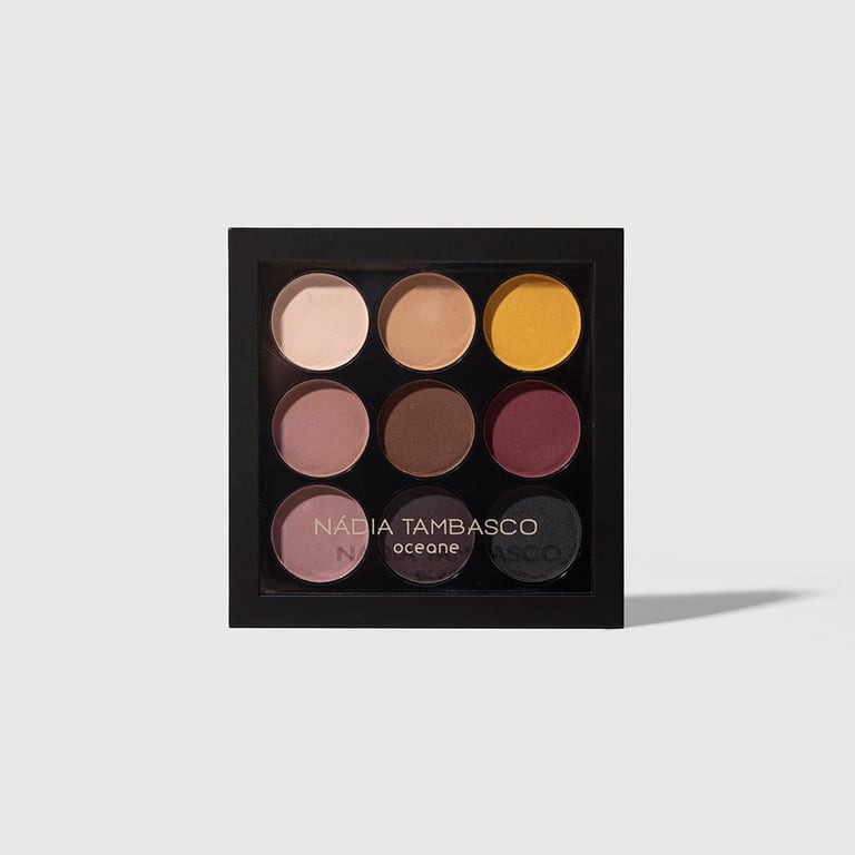 Paleta De Sombras Océane Nádia Tambasco To Go Matte 7,2g