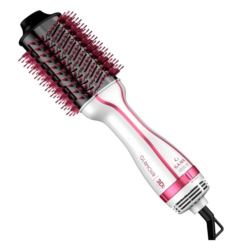 Escova Elétrica Alisadora Gama Glamour Pink 127v 1200w