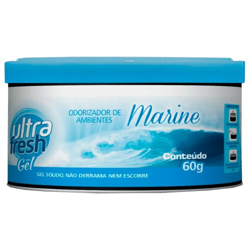 Odorizador Gel Ultra Fresh Marine 60g