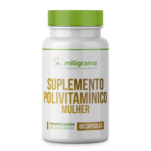 Suplemento Polivitamínico Mulher de A a Zinco 60 Cápsulas