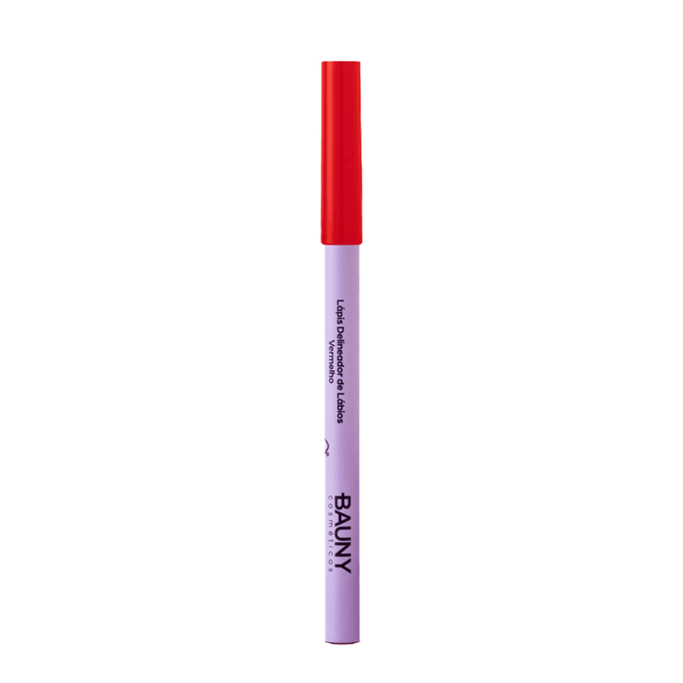 Lápis Delineador de Lábios Bauny 1,10g Vermelho