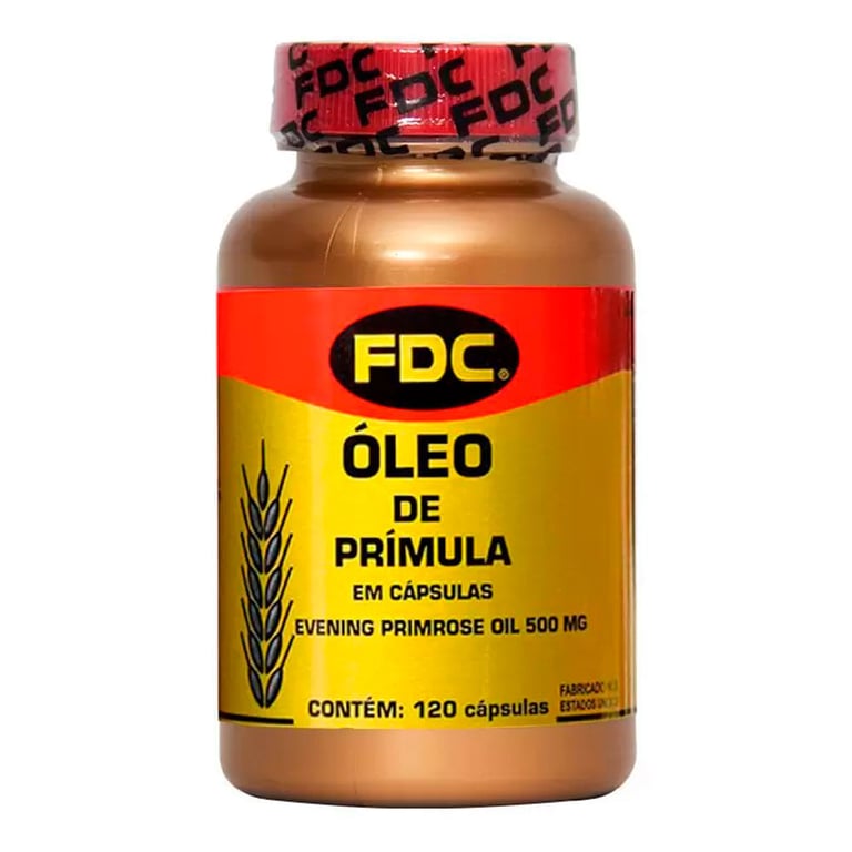 Suplemento Alimentar em Comprimidos FDC - Óleo de Prímula 500mg