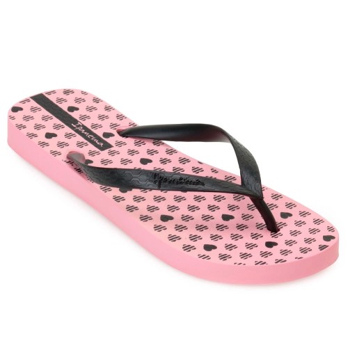 Sandálias Ipanema Oasis Rosa/Preto Tamanho 37/38 com 1 Par