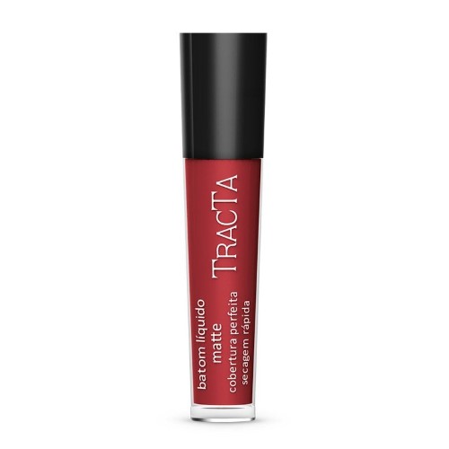 Batom Líquido Matte Tracta Cor Adoro Matte 02 com 4,2ml