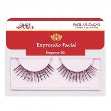 Cílios Postiços Naturais Expressão Facial Elegance N03