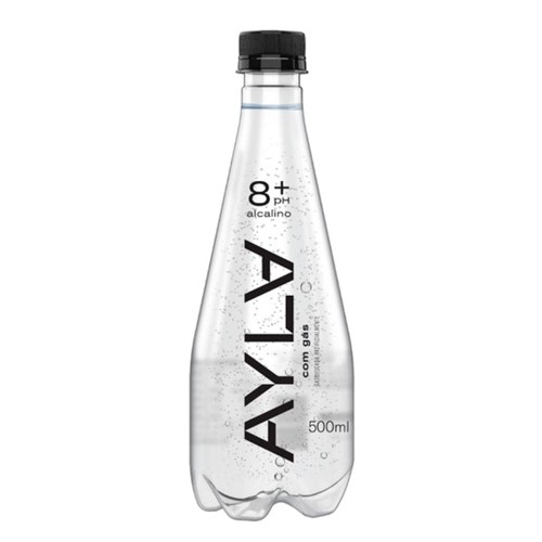 Água Alcalina Ayla com Gás 500ml