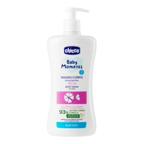 Sabonete Líquido Infantil Chicco Baby Moments Sem Lagrimas 500ml