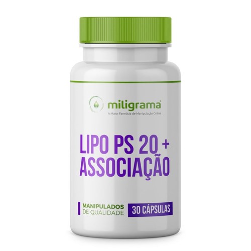 Lipo PS 20 + Associação melhora aprendizagem 30 Cápsulas