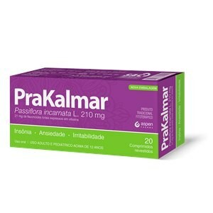 Prakalmar 210mg 20 Comprimidos Revestidos