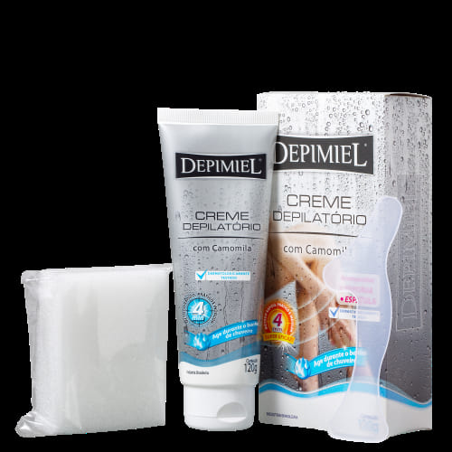 Creme Depilatório Corporal para Banho Depimiel 120g