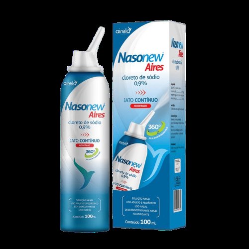 Nasonew Aires 0,9% Jato Contínuo Moderado Spray 100ml