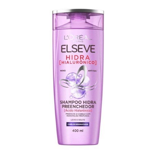 Shampoo Preenchedor L`oréal Paris Elseve Hidra Hialurônico 400ml